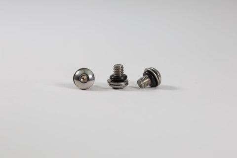 0337 SS Skid Pad Hardware Kit 5x8 Button Head w/o-ring and washer - Woodcraft Technologies