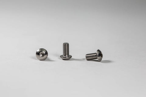 0407S Stainless Skid Pad Hardware Kit 5x10 Button Head (NO O-RING) - Woodcraft Technologies