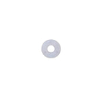 04-WA514.3 M5 x 14.3OD x 1.5Thk Flat Nylon Off-White Washer
