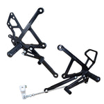 05-0129B Kawasaki Ninja 650  2009-11 Complete Rearset Kit w/ Pedals - STD/GP Shift - Woodcraft Technologies