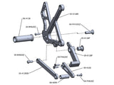 05-0129B 2009-11 Kawasaki Ninja 650R Complete Rearset