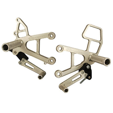 05-0145 Kawasaki ZX6 2005-06 Rearset - Woodcraft Technologies