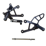 05-0150 Kawasaki Ninja ZX636 2013-18 Rearset w/Brake Pedal - Woodcraft Technologies