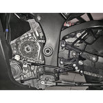 05-0169B Kawasaki Ninja ZX10 2011-2015 Complete Rearset Kit w/ Pedals - GP Shift - Woodcraft Technologies