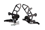 05-0171B Kawasaki Ninja ZX10 2021 Complete Rearset Kit w/ Pedals - STD/GP Shift - Woodcraft Technologies
