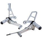 05-0210B Suzuki TL1000S 1997-01 Complete Rearset Kit W/Pedals - Woodcraft Technologies