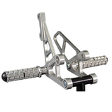 05-0222 Suzuki SV650/S 1999-02 High Rearset - STD Shift - Woodcraft Technologies