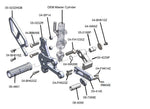 05-0233B Suzuki GSX8S/R Complete GP Shift Rearset Kit W/Pedals