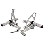05-0240B Suzuki GSXR600 2000-05 GSXR750 2000-05 GSXR1000 2001-04 Complete Rearset Kit w/ Pedals - STD/GP Shift - Woodcraft Technologies