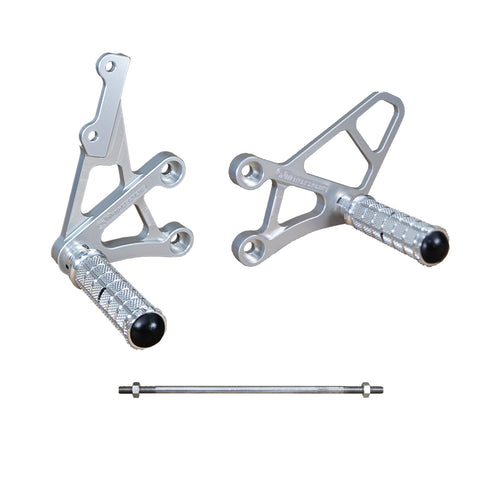 05-0240 Suzuki GSXR600 2000-05 GSXR750 2000-05 GSXR1000 2001-04 Rearset - Woodcraft Technologies
