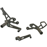 05-0247B Suzuki GSX-R600 2006-2010 GSXR750 2006-10 Complete Rearset Kit w/ Pedals - STD/GP Shift - Woodcraft Technologies
