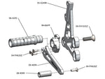 05-0249B 2007-08 Suzuki GSX-R1000 Complete Rearset