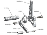 05-0249B 2007-08 Suzuki GSX-R1000 Complete Rearset