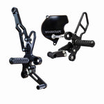 Honda Grom Complete Rearset Kit w/ Pedals