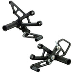05-0339B Honda CBR1000RR 2008-16 CBR1000RRSP 2014-16  Complete Rearset Kit w/ Pedals - STD/GP Shift - Woodcraft Technologies