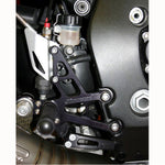 05-0339B Honda CBR1000RR 2008-16 CBR1000RRSP 2014-16  Complete Rearset Kit w/ Pedals - STD/GP Shift - Woodcraft Technologies