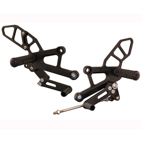05-0376B Honda CBR250R/300R Complete Adjustable Rearset  - GP Shift