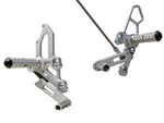 05-0407B Yamaha FZ07 2015-17 MT07 2018-20 XSR700 2018-20 Complete Rearset Kit w/ Pedals - STD/GP Shift - Woodcraft Technologies