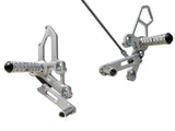 05-0407B Yamaha FZ07 2015-17 MT07 2018-20 XSR700 2018-20 Complete Rearset Kit w/ Pedals - STD/GP Shift - Woodcraft Technologies