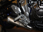 05-0407B Yamaha FZ07 2015-17 MT07 2018-20 XSR700 2018-20 Complete Rearset Kit w/ Pedals - STD/GP Shift - Woodcraft Technologies