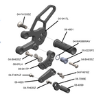 05-0417B Yamaha YZF-R7 Complete Rearset Kit w/ Pedals