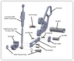 05-0439B Yamaha MT09 Rearset Kit
