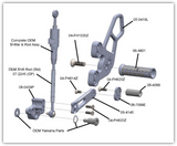 05-0439B Yamaha MT09 Rearset Kit