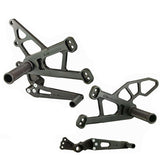 05-0452B Yamaha YZF-R1 2009-14 YZF-R1LE 2009-12 Complete Rearset Kit w/ Pedals - STD/GP Shift - Woodcraft Technologies