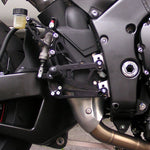05-0452 Yamaha YZF-R1 2009-14 YZF-R1LE 2009-12 Rearset w/Shifter Pedal - Woodcraft Technologies