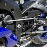 05-0456B Yamaha YZF-R6 2006-20 Complete Rearset Kit w/ Pedals - STD Shift - Woodcraft Technologies