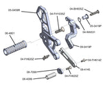 05-0459B Yamaha R9 Rearset  - STD/GP Shift
