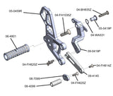 05-0459B Yamaha R9 Rearset  - STD/GP Shift