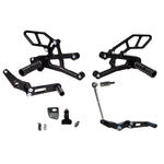 05-0518B Triumph Daytona Moto 2 Complete Rearset Kit w/Pedals