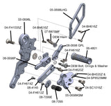 05-0699B Ducati Hypermotard 698 Mono Rearset Kit - GP Shift