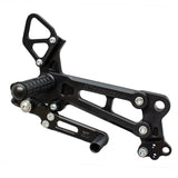 05-0739B KTM RC390  2015-20 (Race Only) Complete Rearset Kit w/ Pedals - STD/GP Shift - Woodcraft Technologies