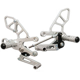 05-0741B Aprilia RSV4 2011-16, Tuono V4 2011-16 Complete Rearset Kit w/ Pedals - GP Shift - Woodcraft Technologies