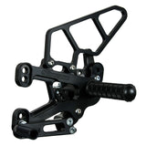 05-0751B BMW S1000RR 2009-14 HP4 2013-14 Complete Rearset Kit w/ Pedals - GP Shift - Woodcraft Technologies