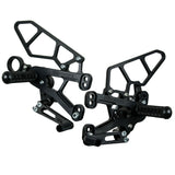 05-0751B BMW S1000RR 2009-14 HP4 2013-14 Complete Rearset Kit w/ Pedals - GP Shift - Woodcraft Technologies