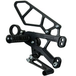 05-0752B BMW S1000RR 2009-14 HP4 2013-14 RACE ONLY Complete Rearset w/ Pedals - STD/GP Shift - Woodcraft Technologies