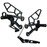 05-0752B BMW S1000RR 2009-14 HP4 2013-14 RACE ONLY Complete Rearset w/ Pedals - STD/GP Shift - Woodcraft Technologies