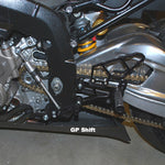 05-0752B BMW S1000RR 2009-14 HP4 2013-14 RACE ONLY Complete Rearset w/ Pedals - STD/GP Shift - Woodcraft Technologies