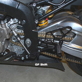 05-0752B BMW S1000RR 2009-14 HP4 2013-14 RACE ONLY Complete Rearset w/ Pedals - STD/GP Shift - Woodcraft Technologies