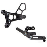 05-0757B BMW S1000RR 2019-2020 Complete Rearset w/ Pedals - STD/GP Shift - Woodcraft Technologies