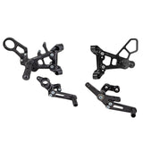 05-0757B BMW S1000RR 2019-2020 Complete Rearset w/ Pedals - STD/GP Shift - Woodcraft Technologies