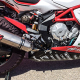 05-0780B MV Agusta F3 675 2012-19, F3 800 2013-19, Brutale 675 2013-16,  Brutale 8002013-19 Complete Rearset Kit w/ Pedals - STD/GP Shift - Woodcraft Technologies