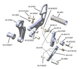 05-0790B KTM Duke790/890  Rear Set Kit