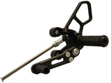05-4227B Suzuki SV650 2003-09  Complete Rearset Kit w/ Pedals - GP Shift - Woodcraft Technologies