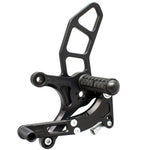 05-4229B Suzuki SV650  2017-20 Complete Rearset w/ Pedals - STD/GP Shift - Woodcraft Technologies