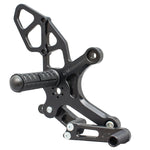 05-4229B Suzuki SV650  2017-20 Complete Rearset w/ Pedals - STD/GP Shift - Woodcraft Technologies