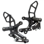 05-4229B Suzuki SV650  2017-20 Complete Rearset w/ Pedals - STD/GP Shift - Woodcraft Technologies